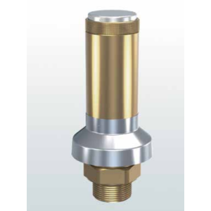 Zawór bezpieczeństwa Seria 813, Rozmiar gwintu (2): 1/2" B