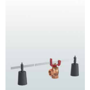 Zawór bezpieczeństwa Seria 612, Rozmiar gwintu (2): 1/2" B