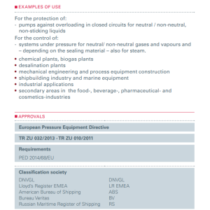 Zawór bezpieczeństwa Seria 418, Rozmiar gwintu (2): 1/2" B