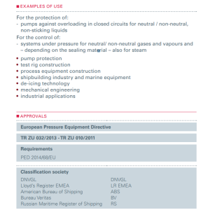 Zawór bezpieczeństwa Seria 618, Rozmiar gwintu (2): 2" BSP