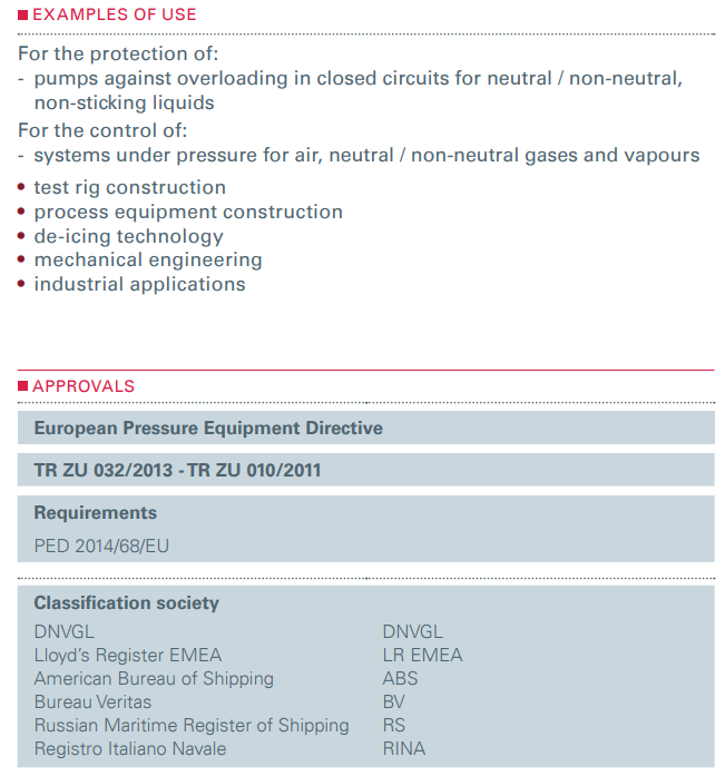 Zawór bezpieczeństwa Seria 630, Rozmiar gwintu (2): 1/2" B