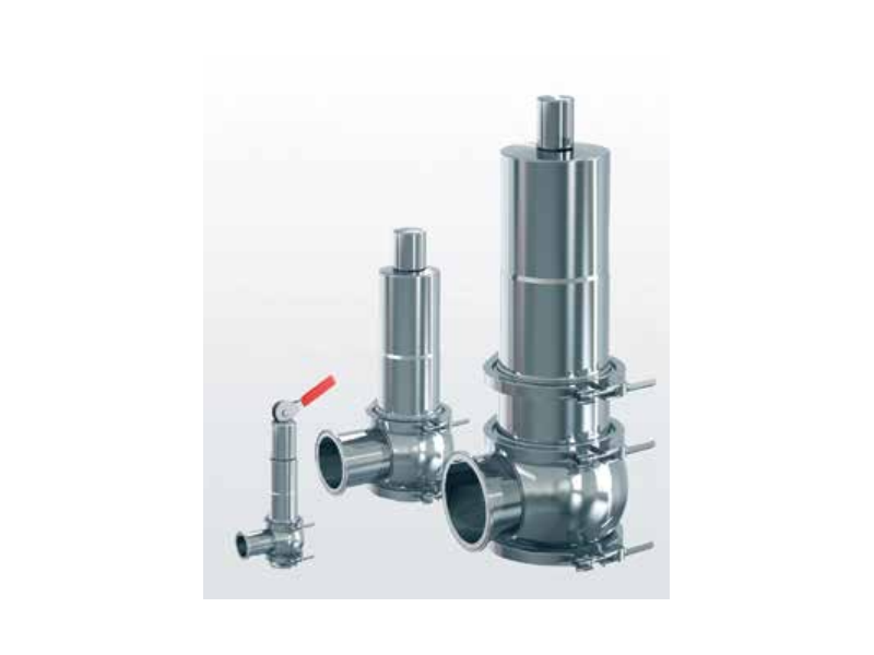 Zawór bezpieczeństwa Seria higieniczna 4000, Średnica nom