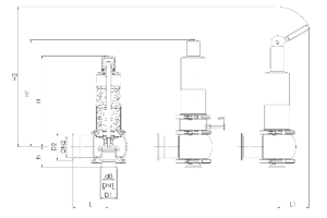 Zawór bezpieczeństwa Seria higieniczna 4000, Średnica nom