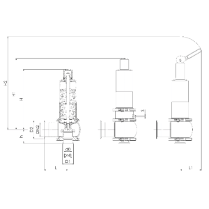 Zawór bezpieczeństwa Seria higieniczna 4000, Średnica nom