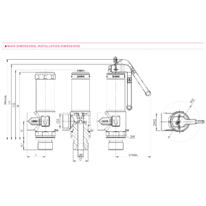 Zawór bezpieczeństwa Seria 2400, Rozmiar gwintu (2): 3/4" 
