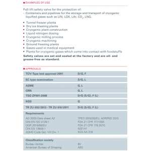 Zawór bezpieczeństwa Seria 2480, Rozmiar gwintu (2): 1/2" 