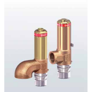 Zawór bezpieczeństwa Seria 2580, Rozmiar gwintu (2): 3/8"