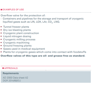 Zawór bezpieczeństwa Seria 2580, Rozmiar gwintu (2): 3/8"