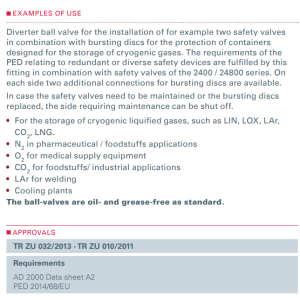 Zawór bezpieczeństwa Seria 2700, Rozmiar gwintu (2): 1" BS