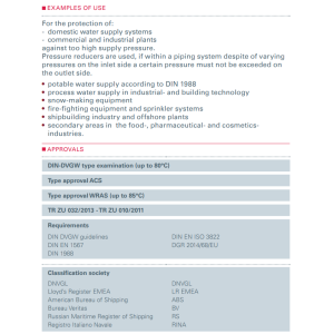Zawór redukujący ciśnienie Seria 481, Rozmiar gwintu (2):