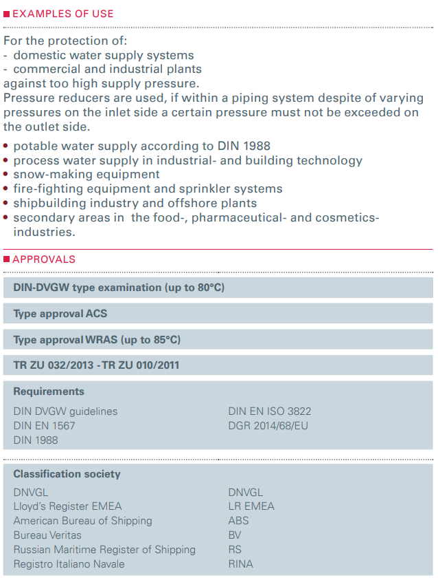 Zawór redukujący ciśnienie Seria 481, Rozmiar gwintu (2):