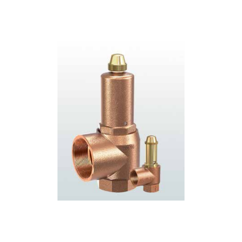 Zawór bezpieczeństwa Seria 651mHNK, Rozmiar gwintu (2): 3/