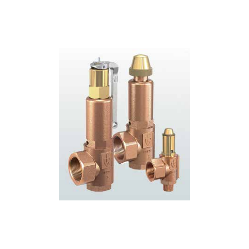 Zawór bezpieczeństwa Seria 851bH, Rozmiar gwintu (2): 3/4"