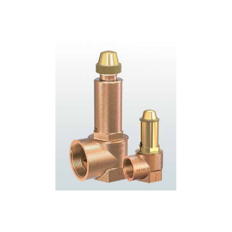 Zawór bezpieczeństwa Seria 652mFK, Rozmiar gwintu (2): 3/4