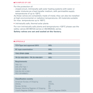 Zawór bezpieczeństwa Seria 651mSK, Rozmiar gwintu (2): 3/4