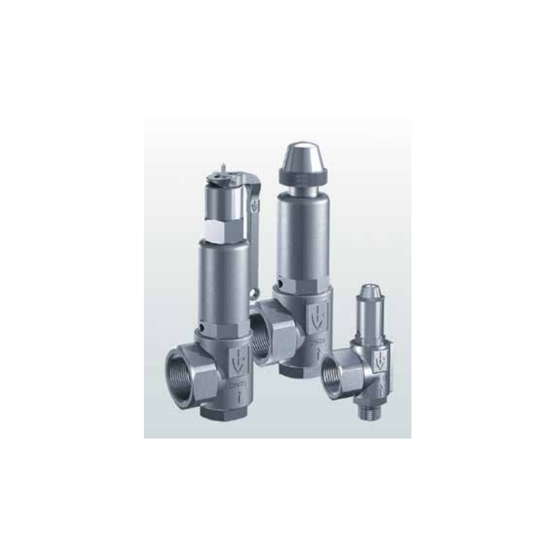 Zawór bezpieczeństwa Seria 451bH, Rozmiar gwintu (2): 3/4"