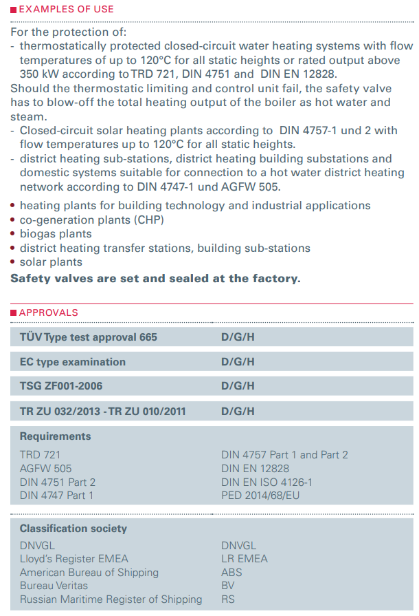 Zawór bezpieczeństwa Seria 451bH, Rozmiar gwintu (2): 1/2"