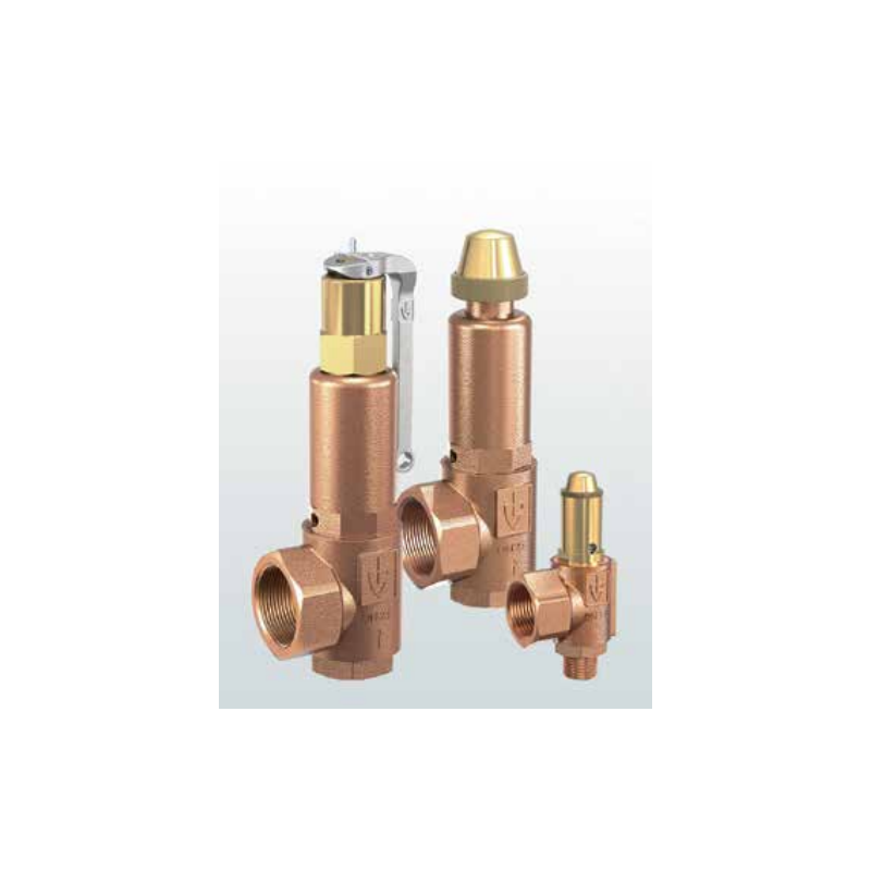 Zawór bezpieczeństwa Seria 851bH, Rozmiar gwintu (2): 3/4"