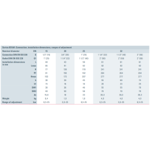 Zawór bezpieczeństwa Seria 851bH, Rozmiar gwintu (2): 1/2"