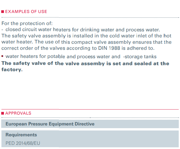 Zawór bezpieczeństwa Seria 669, Rozmiar gwintu (2): 3/4" B