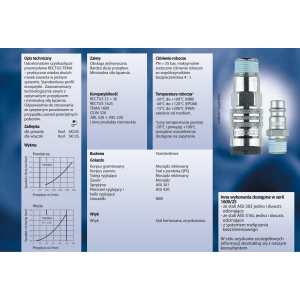 Szybkozłącze Seria 1600KA/25SF