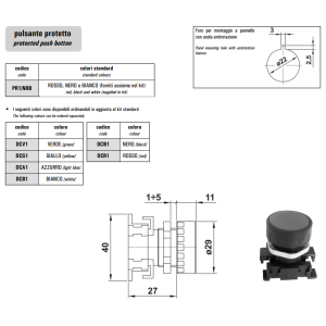 Zawór 321 sterowany manualnie przyciskiem