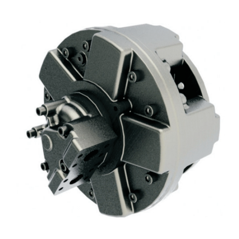 Silnik hydrauliczny o podwójnym przemieszczeniu z tłokami radialnymi Seria BD5, Objętość geometryczna: 1505,0 cm³/obr.