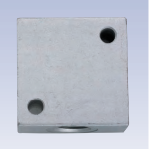 Kostka aluminiowa 4 portowa VB