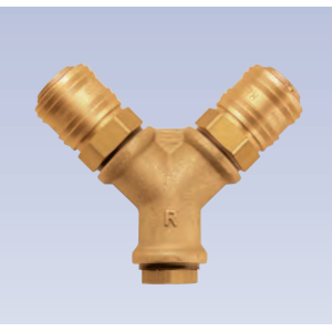 Dwójnik ze szybkozłączami Serii 26 ZM