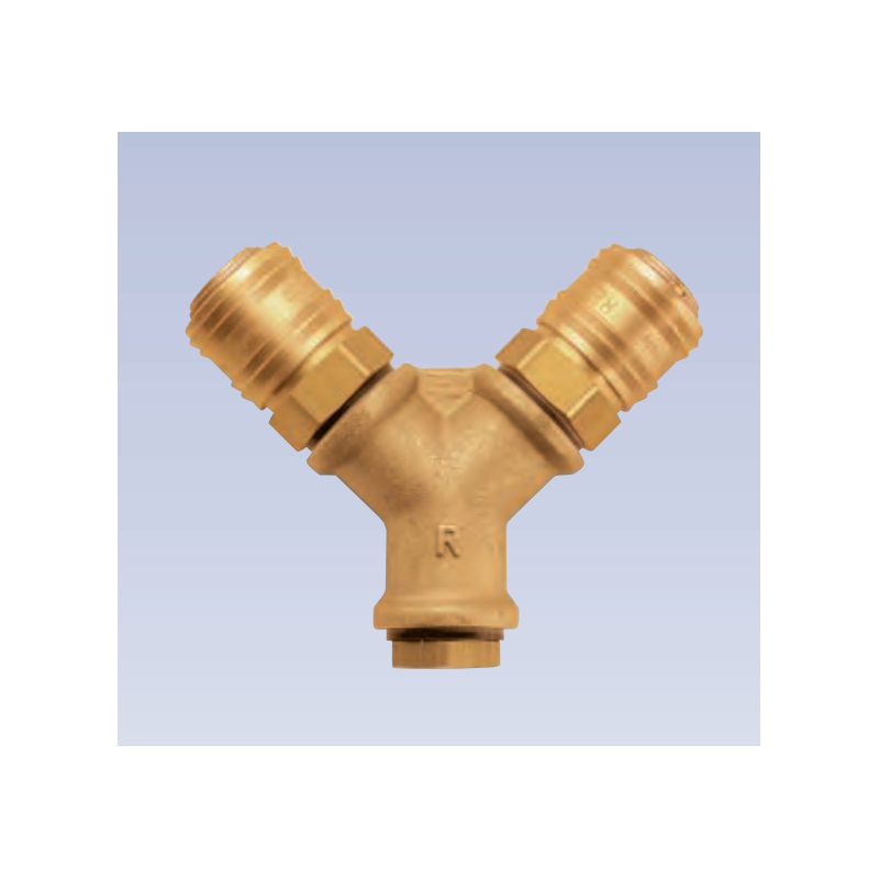 Dwójnik ze szybkozłączami Serii 26 ZM