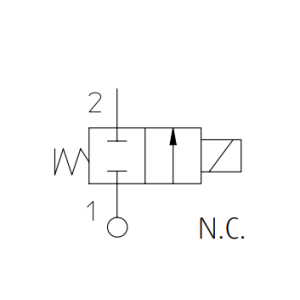 Zawór 21A PROP N.C.