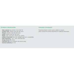 Zawór 21A PROP N.C.