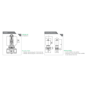 Zawór 21A PROP N.C.
