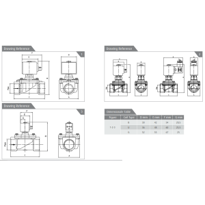 Zawór 21HT-HN-HF N.C./N.O.
