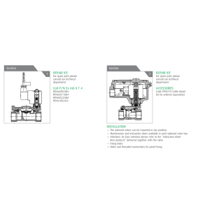 Zawór 21W Ex m, Ex d N.C./N.O.