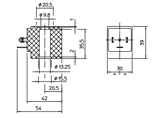 Cewka BDV08024C3 ➗ BDV08230A3