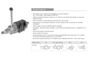Zawór RPR1-10, Seals: No designation, Typ suwaka: C11, Manu