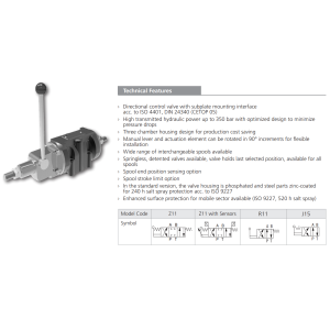 Zawór RPR1-10, Seals: No designation, Typ suwaka: C11, Manu