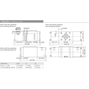 Zawór RPH2-06, Surface treatment: B, Seals: No designation,