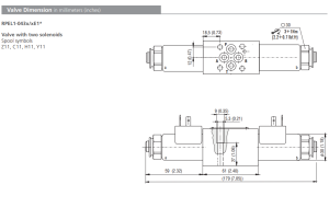 Zawór RPEL1-04, Surface treatment: A, Seals: V, Typ suwaka: