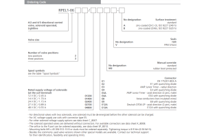 Zawór RPEL1-06, Surface treatment: No designation, Seals: V