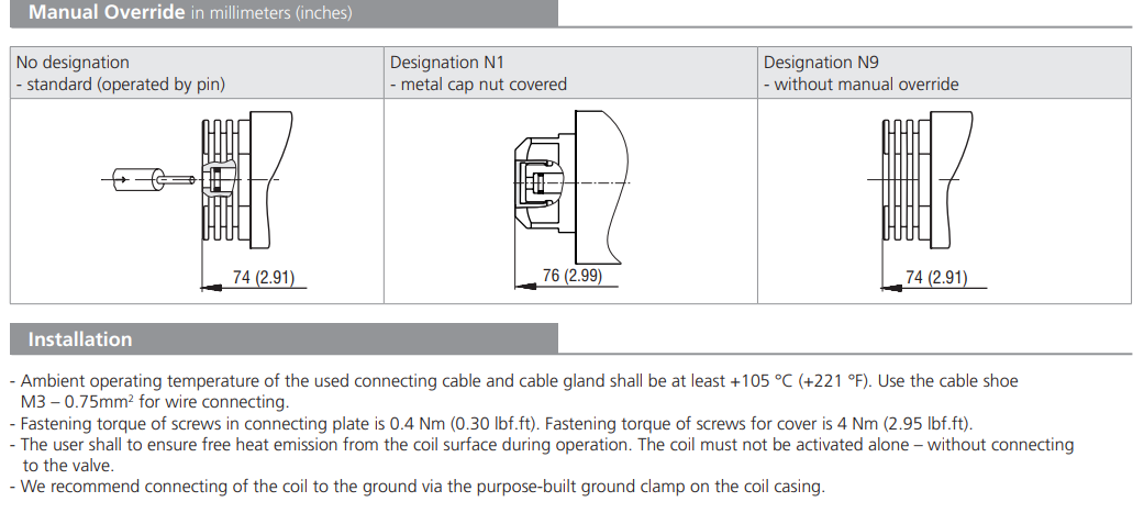 Zawór RPET3-06, Typ suwaka: C11, Number of valve positions: