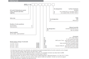Zawór RPEL1-10, Surface treatment: No designation, Seals: N