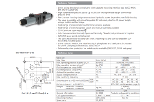 Zawór RPE4-10, Typ suwaka: Z11, Number of valve positions: 2, Rated supply voltage of solenoids: 01200, Connector: E2, CSA Certified: No designation, Spool monitoring: No designation