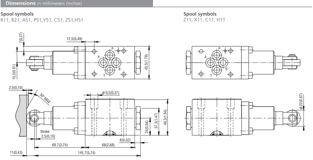 Zawór RPK1-06, Surface treatment: No designation, Seals: No