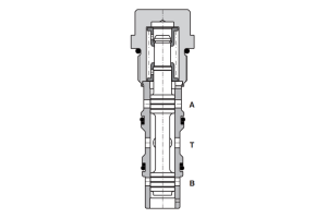 Zawór SD2H-LA3, Surface treatment: A, Seals: No designation