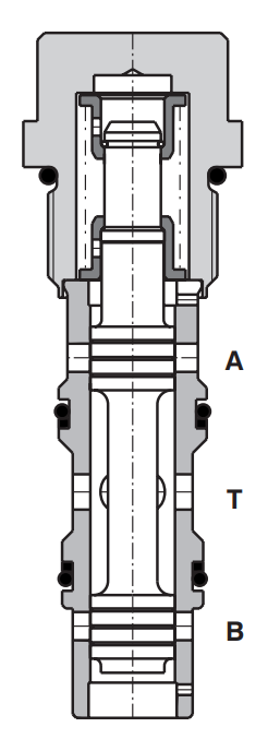 Zawór SD2H-LA3, Surface treatment: A, Seals: No designation