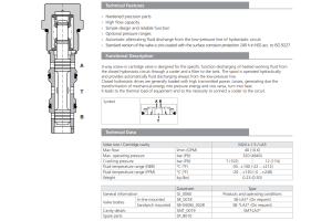 Zawór SD2H-LA3, Surface treatment: A, Seals: No designation
