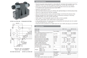 Zawór RNEH1-10, Typ suwaka: H11, Number of valve positions: