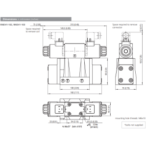 Zawór RNEH1-10, Typ suwaka: H11, Number of valve positions: